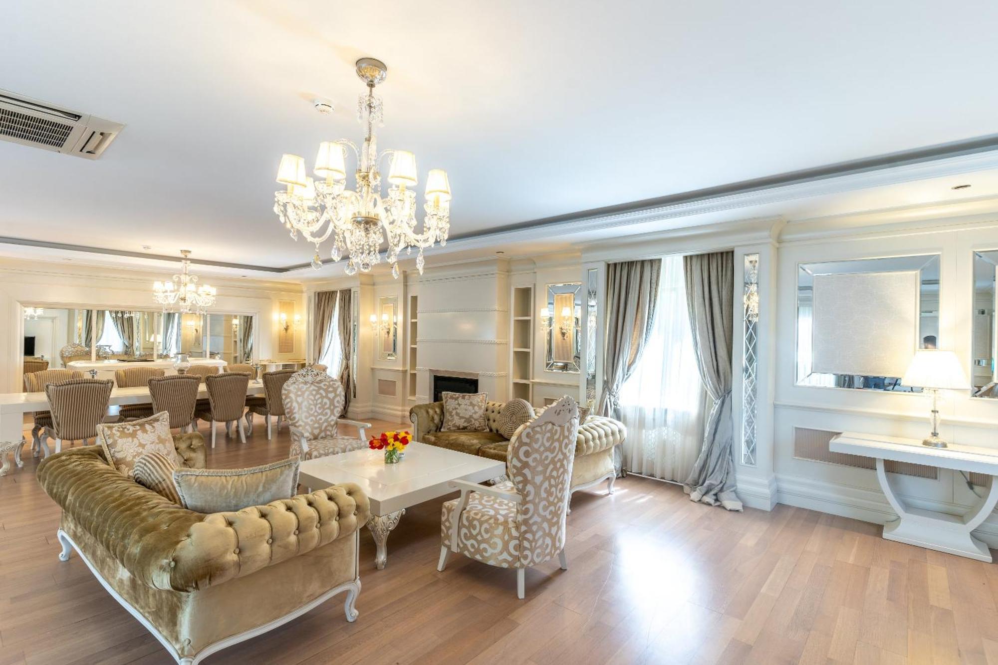 Отель Qafqaz Riverside Габала Экстерьер фото Presidential Suite