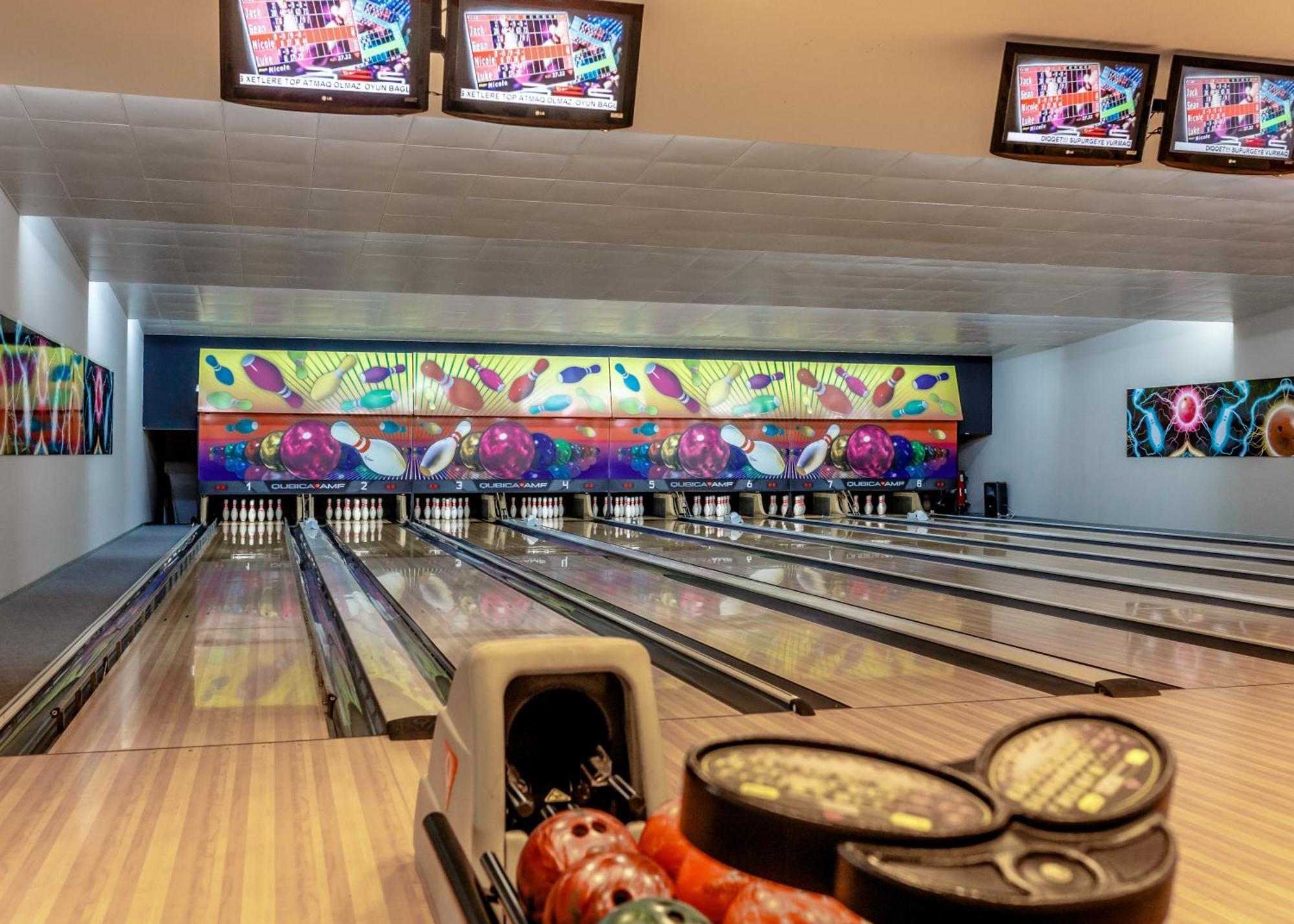 Отель Qafqaz Riverside Габала Экстерьер фото Bowling at the 2016 Olympics